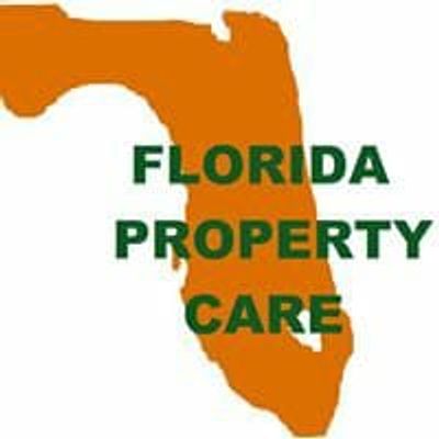 Logo showing Florida with text Florida Property Care.