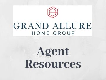 Grand Allure Home Group logo and a text "Agent Resources" written below it.