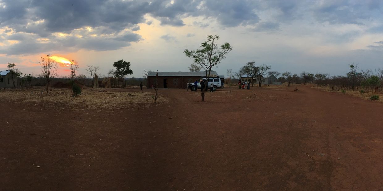 Big Tree Bible Baptist Church in Malongwe Village, Eastern Province, Zambia 