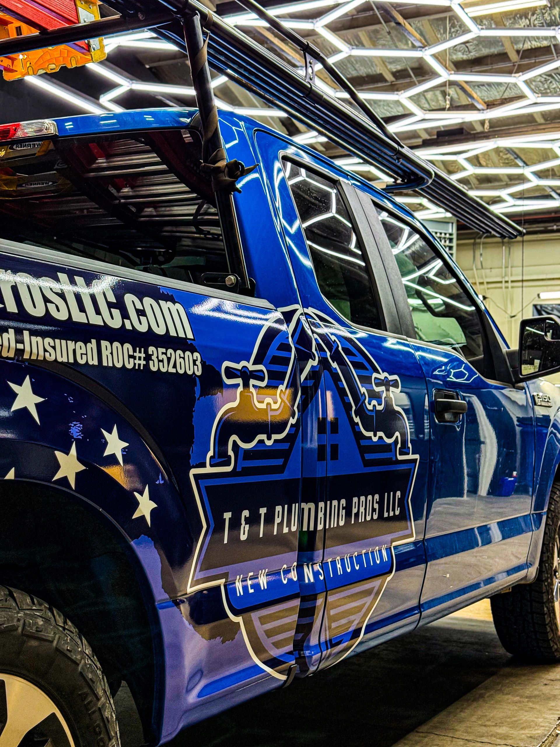 T&T Plumbing Pros LLC — Fleet Truck Wraps | Prescott, AZ