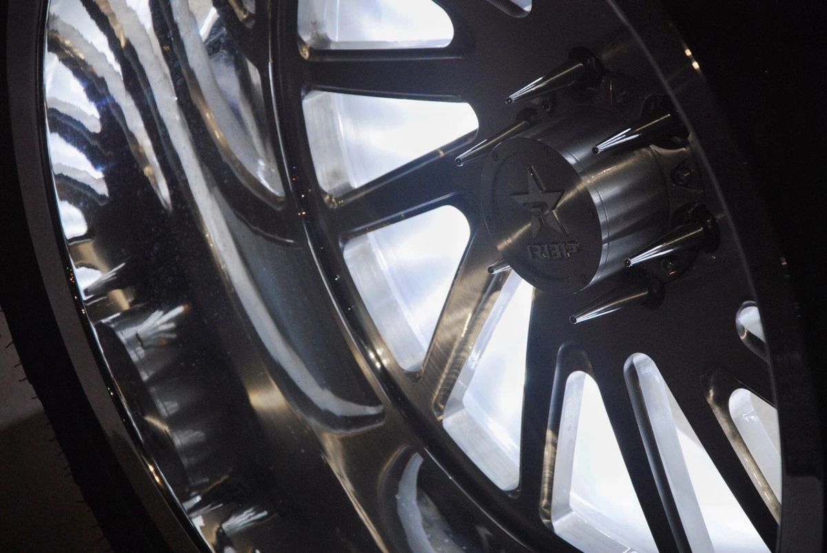 Overkill Double Row White Wheel Lights