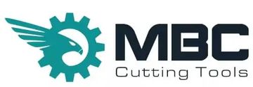 MBC Cutting Tools logosu, kartal ve dişli simgesi içerir.