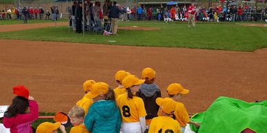 League Opening Day ceremonies