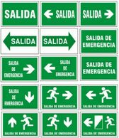 señalización de rutas de evacuación