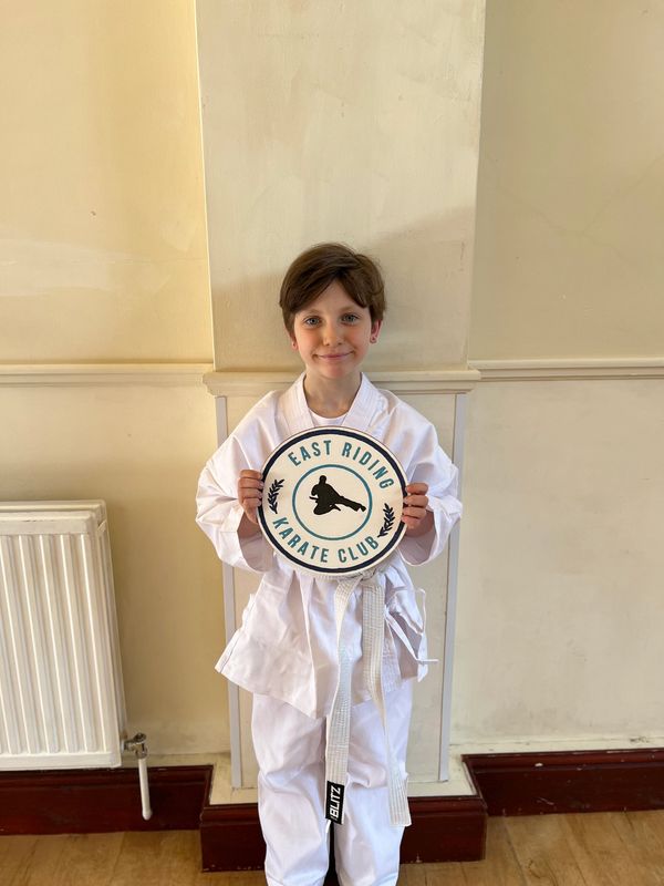 Cara has joined in the fun, She is now getting karate classes in Hessle weekly and is flourishing