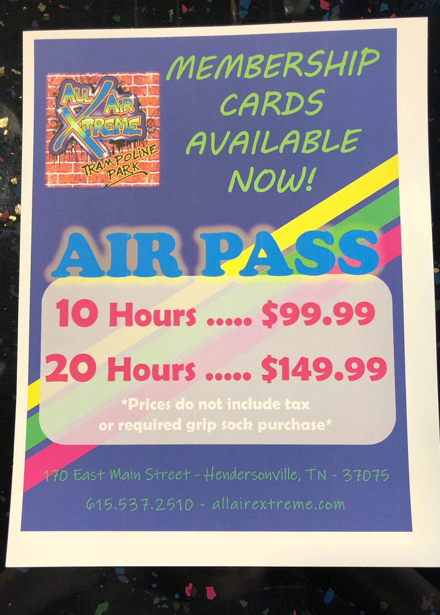 All Air Xtreme Trampoline Park - Trampoline Park, Special Events