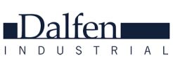 Dalfen Industrial logo features bold text with a dark blue accent.