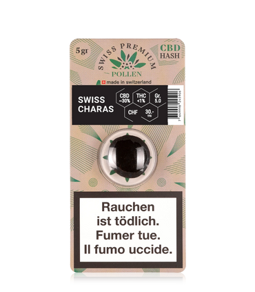 Swiss Charas hashish de CBD