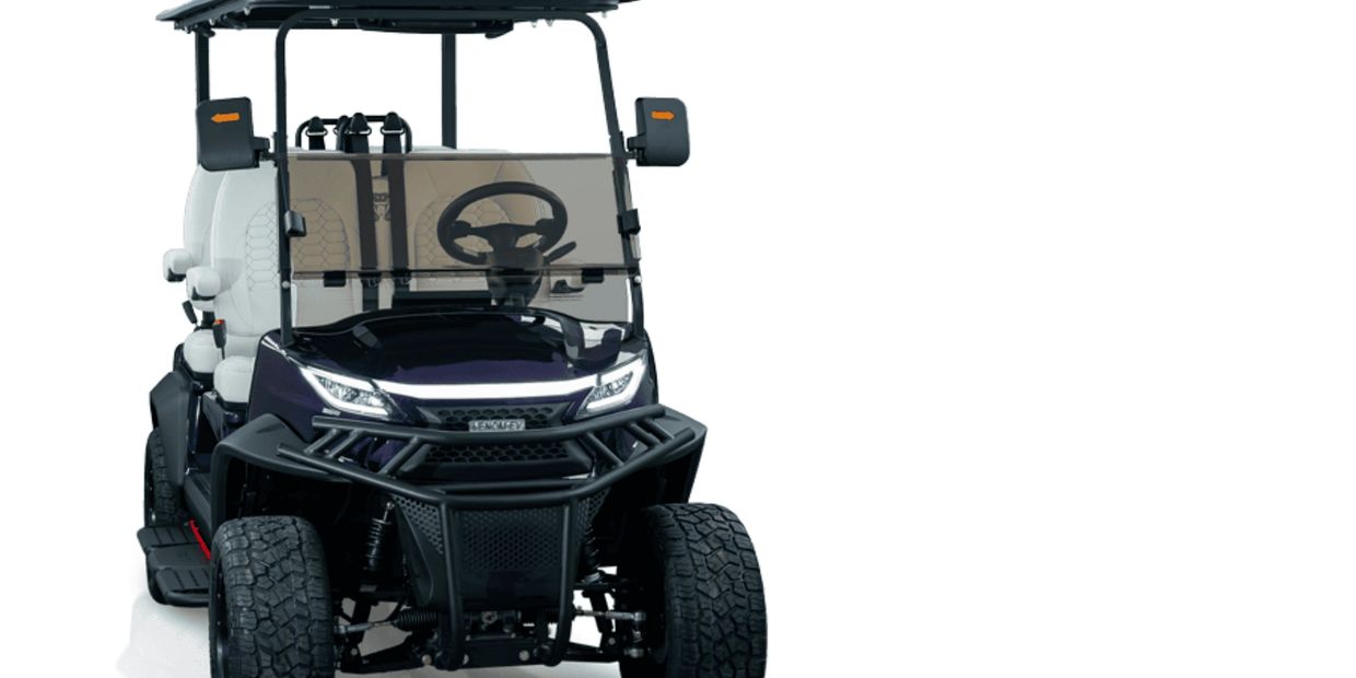 2026 Venom Stealth 4 Purple Electric Golf Cart Fort Myers FL