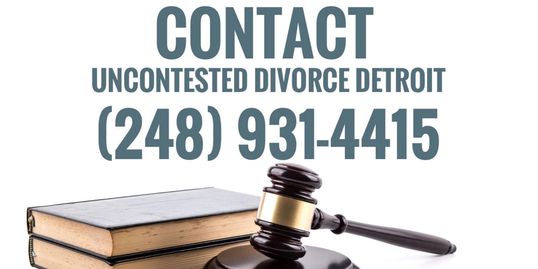 Contact Uncontested Divorce Detroit (248) 931-4415 to speak to a lawyer for help with your divorce