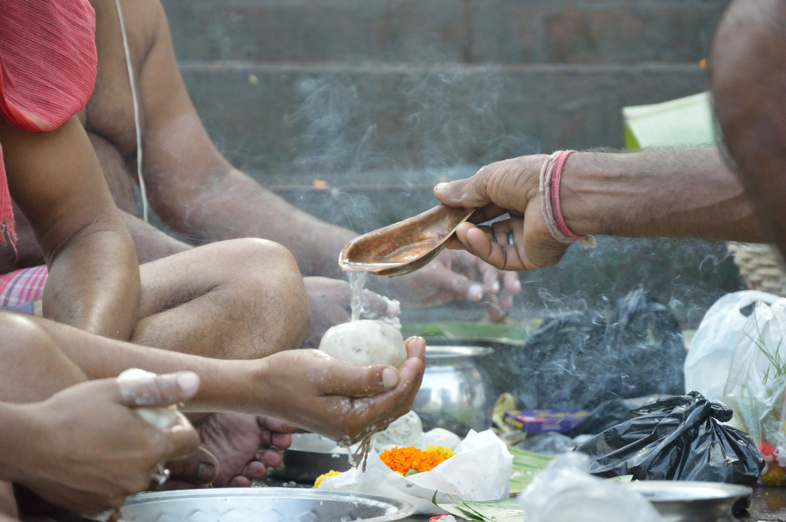 Amavasya Pooja in Rameshwaram.
