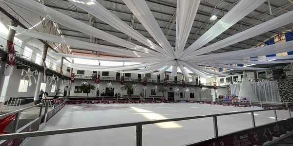 pista de hielo móvil