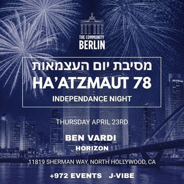 Independence night celebration with fireworks in Berlin.