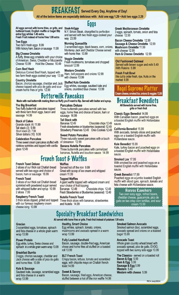 Photo - To view entire menu with ADA readable accessibility please use the "Our Menu" Link On Top