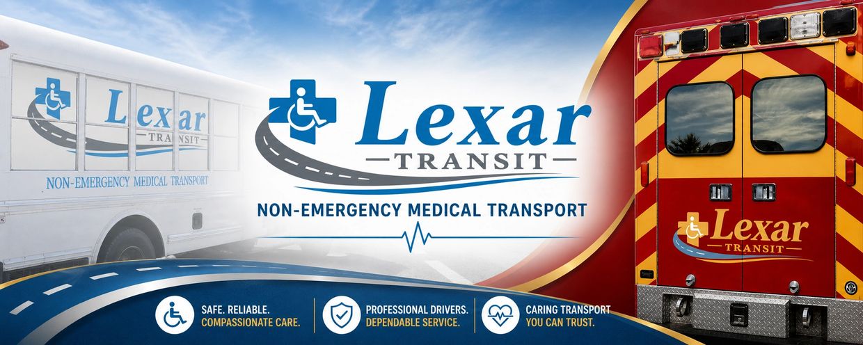 Lexar Transit providing non-emergency medical transport with professional and compassionate service.
