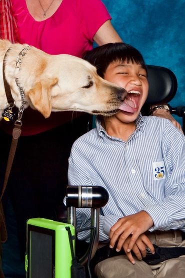 CCI SW service dog graduation, photography by Ken Sergi