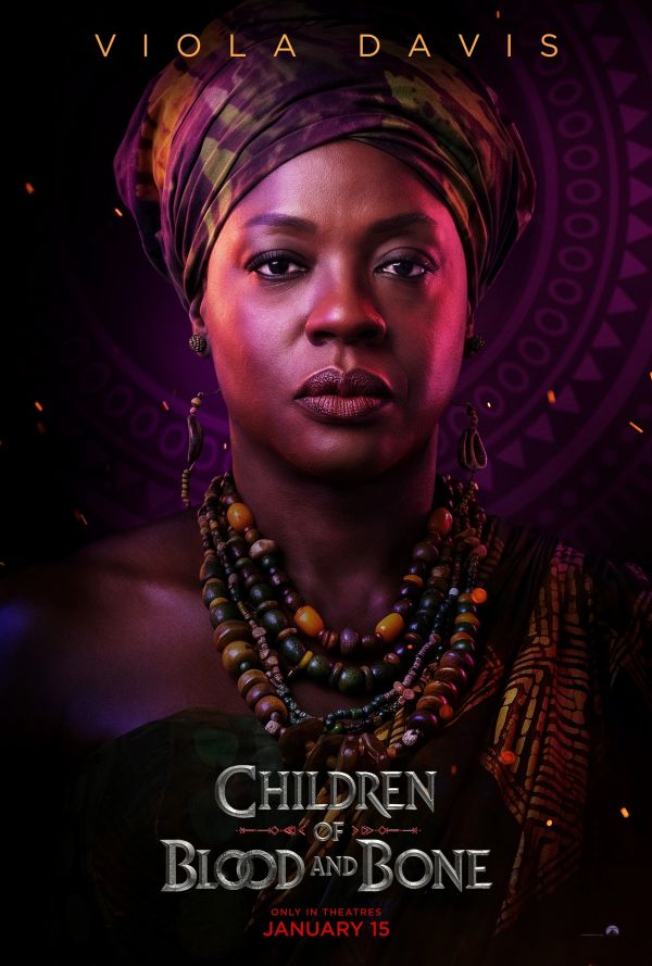 Viola Davis in 'Children of Blood and Bone' movie poster.