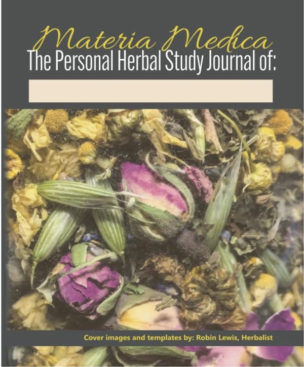 Materia Medica: The Personal Herbal Study Journal - front cover