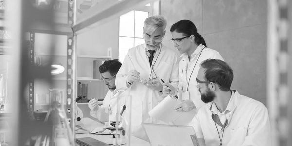 JHAPH mission statement cover picture showcasing researchers at work.