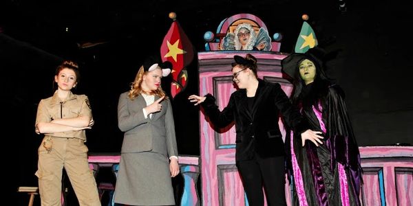 Production of Fairy Tale Courtroom children's theatrical play by Dana Proulx-Willis 