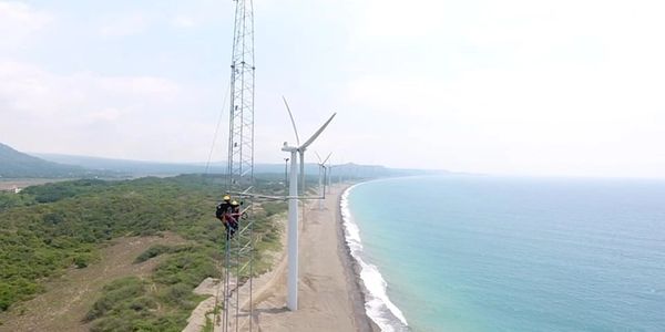 Met Tower Maintenance and Re Installation of Sensors for the 1st wind farm in South-East Asia
