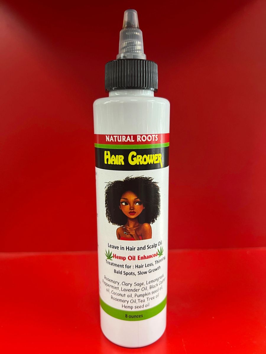 Natural Roots Hair Grower (8oz) - Treatment for Hair Loss, Thinning, Bald Spots, Slow Hair Growth Natural Roots Hair Grower (8oz) - Treatment for Hair Loss, Thinning, Bald Spots, Slow Hair Growth