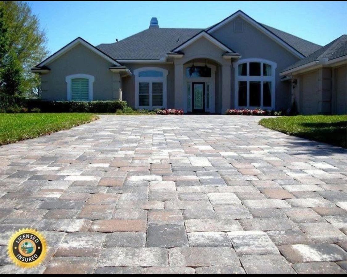 Brick paver repair, restoration and sealing