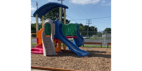 Refurbished playground
