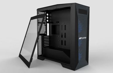 PC case designed using sheet metal materials
