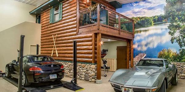 awesome garages  Garage design, Luxury garage, Car garage