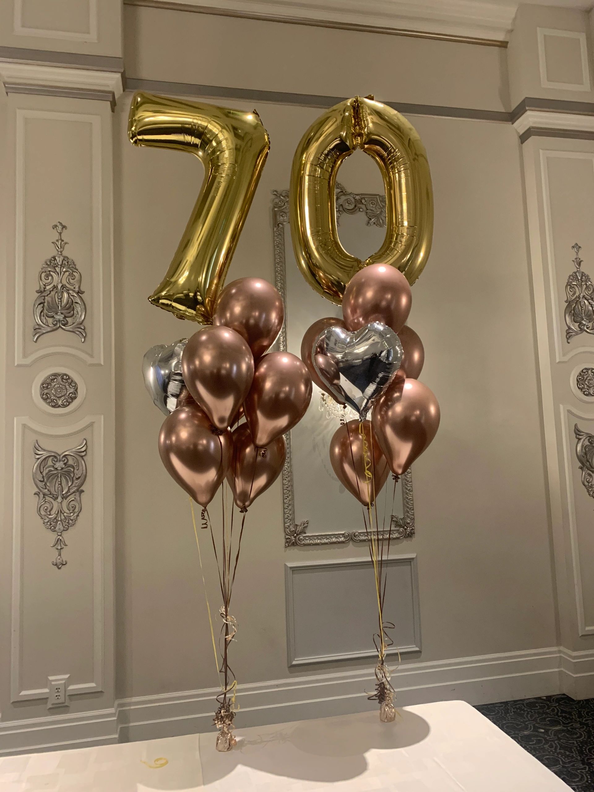 Foil Numbers /Letters | Beyond Balloons & Decor Canada