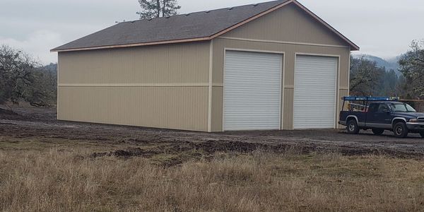 Huge 40' x 60' RV Garage and Shop 