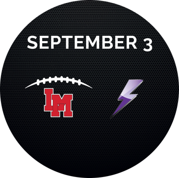 September 3 football game between LM and a lightning bolt team.