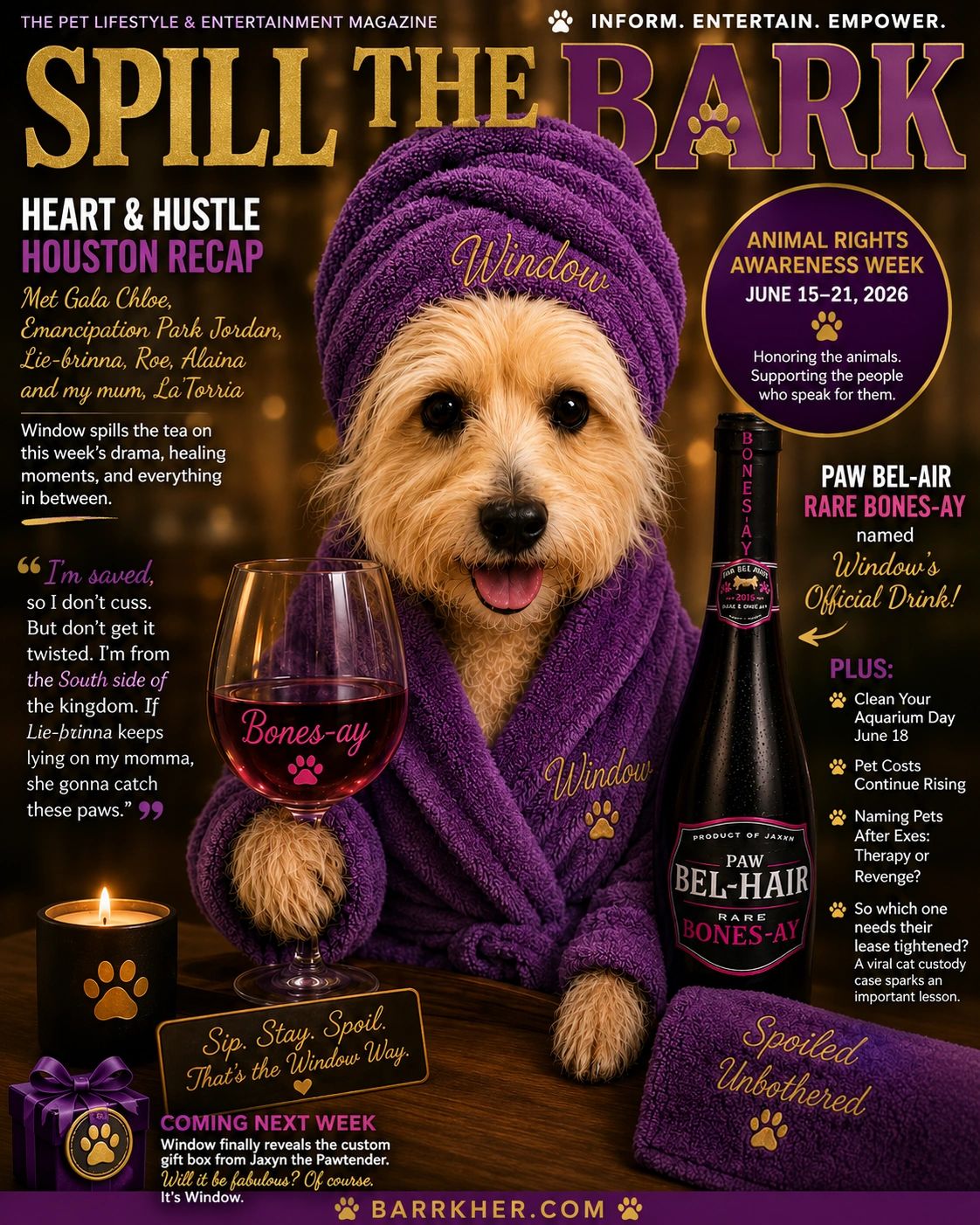 Spill The Bark: Pet News, Weekly Happenings and TEA!