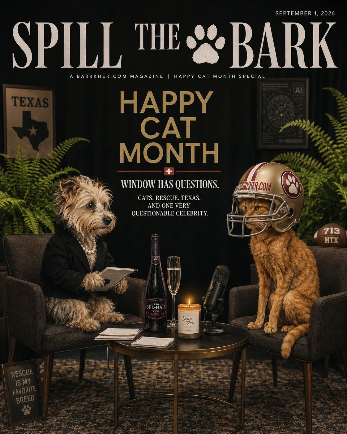 🐾 SPILL THE BARK