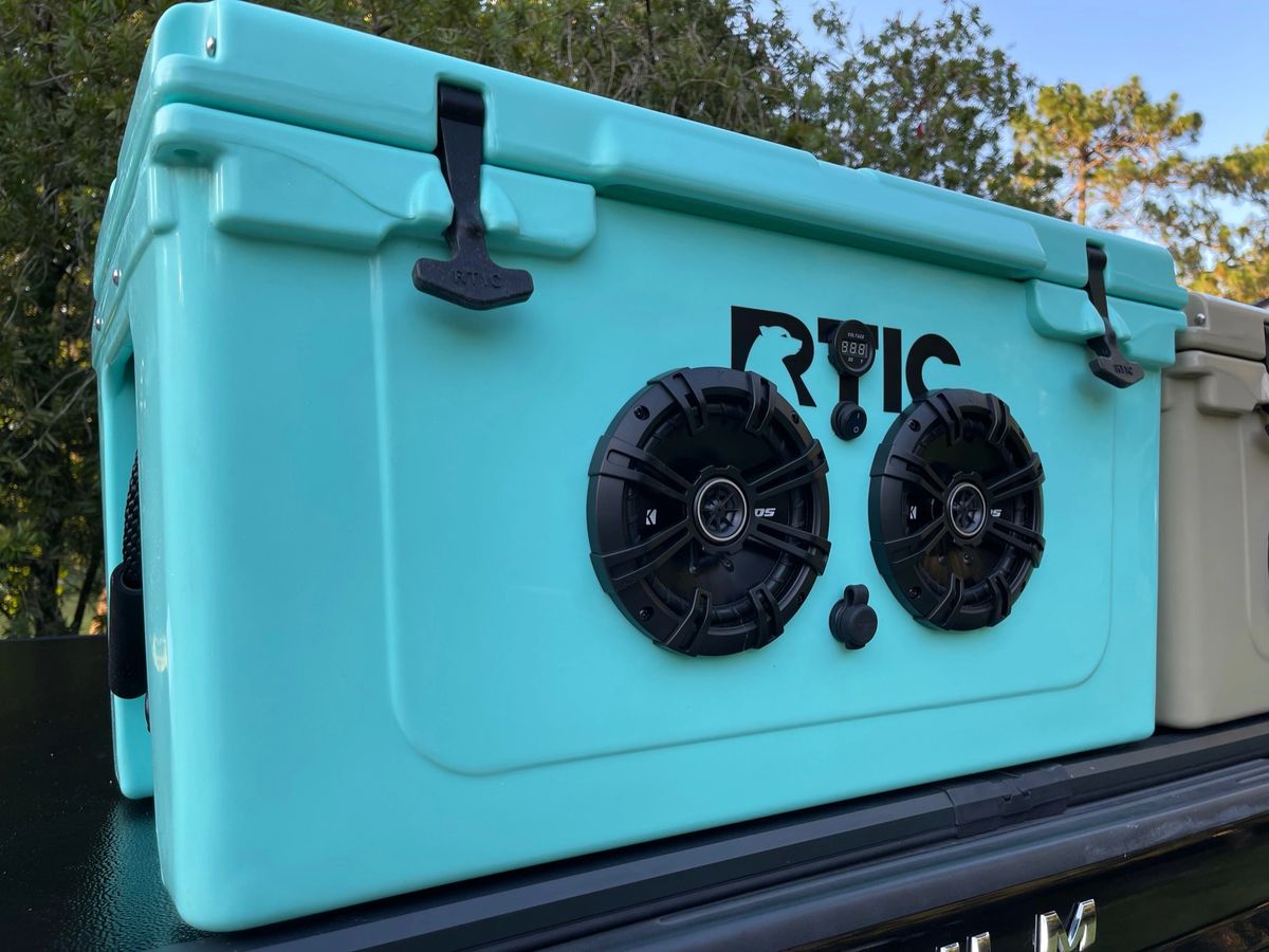 YETI Tundra 65 with Live Round Sound Audio System Service