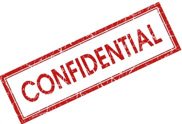 Red stamped word 'CONFIDENTIAL'.