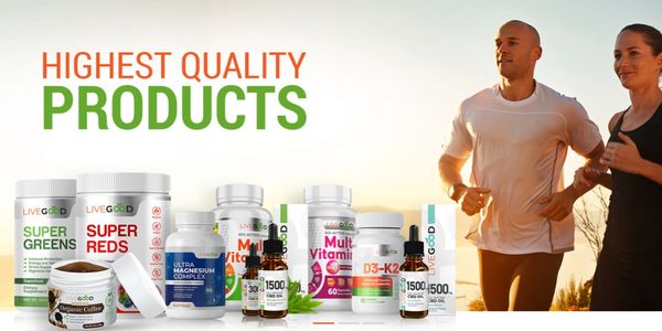 
HIGHEST QUALITY
PRODUCTS
LIVEGOOD
LIVEGOOD
SUPER
SUPER
GREENS REDS
Immune Protection
Energy and Re
