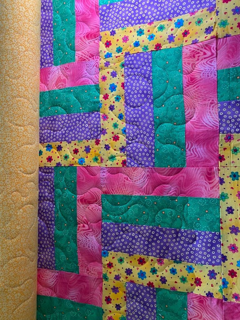 Longarm-Type Quilting Samples