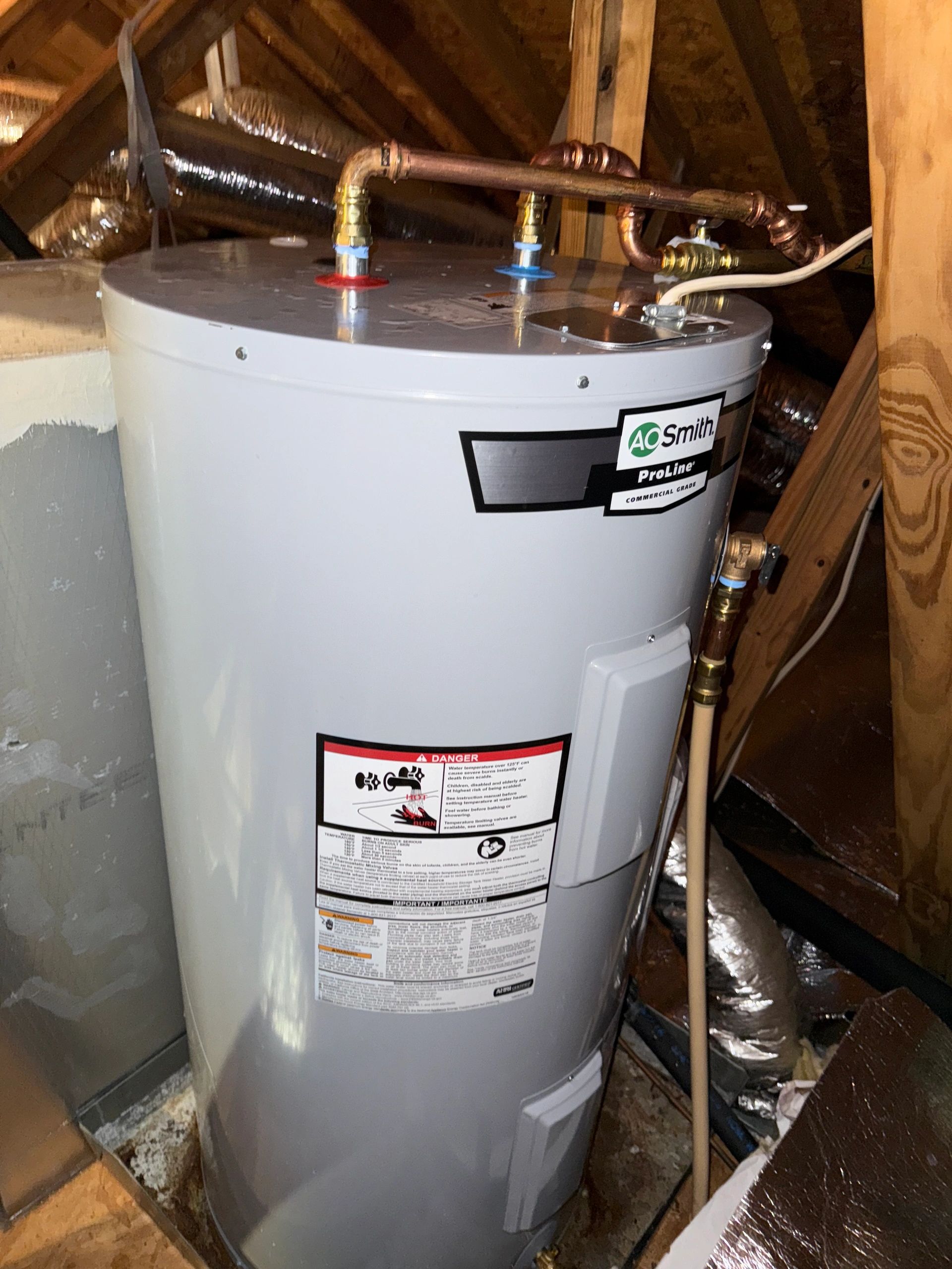 Electric water heater installed  in Hammond La.