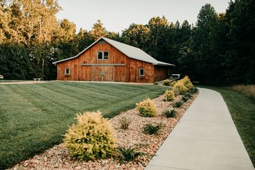 Beautiful barn wedding venue