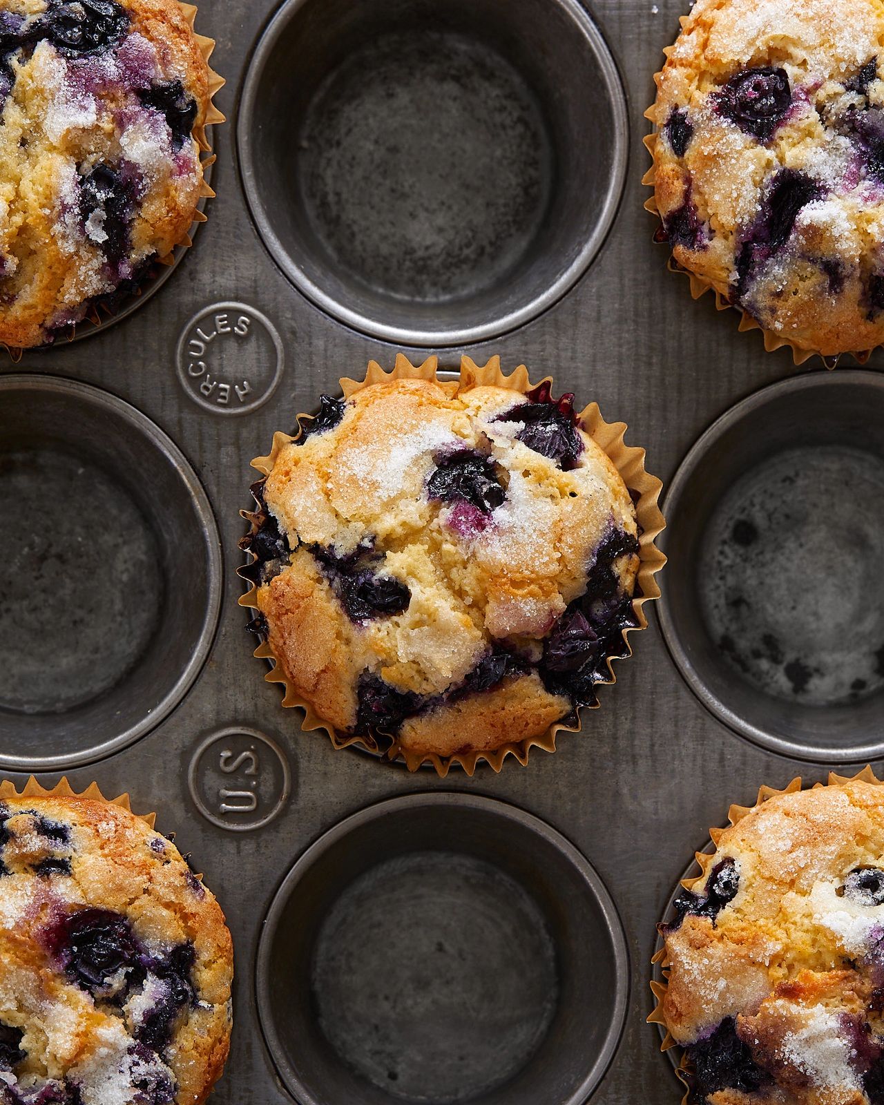 blueberry muffins