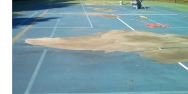 Expert concrete court repair