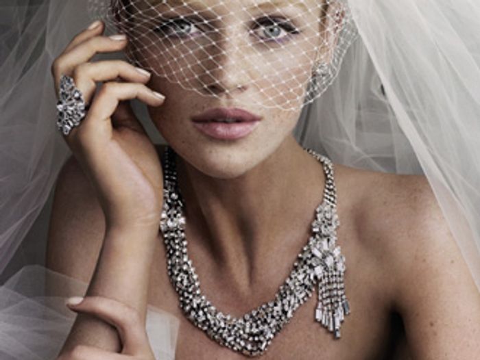 Bridal couture accessory detail