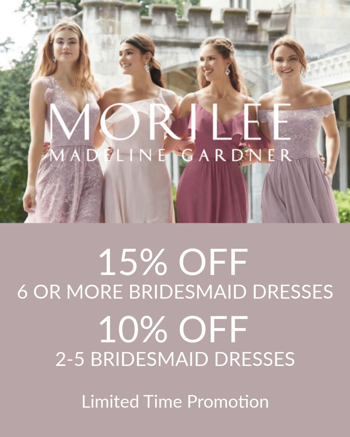 Morilee bridesmaid dress group order discount