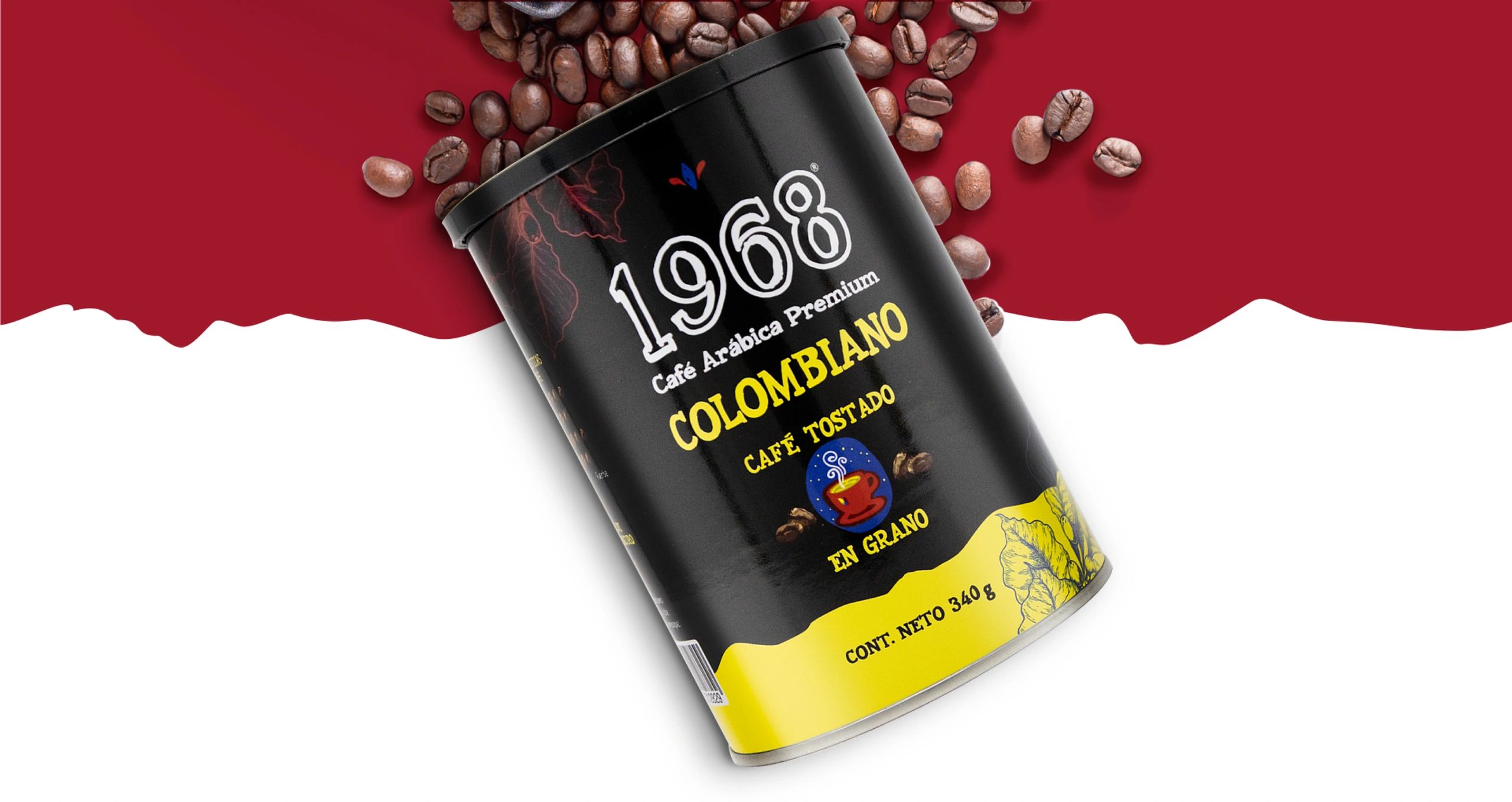 Café con certificacion juan valdez, café de origen colombiano, con cuerpo fuerte y acidez citrica