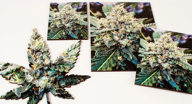 Indica Cannabis Wooden Jigsaw Puzzles