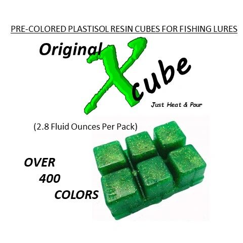 Buy Fusion X Fishing - Xcube Soft Plastic Plastisol Fishing Lure