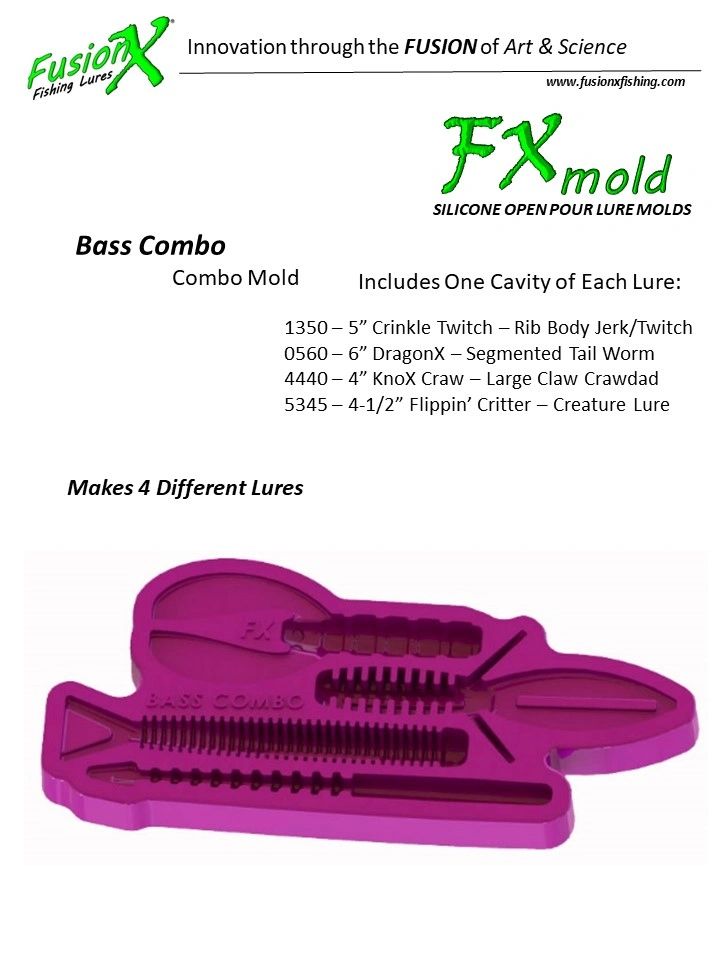 FX Mold - Xessential Freshwater COMBO Mold