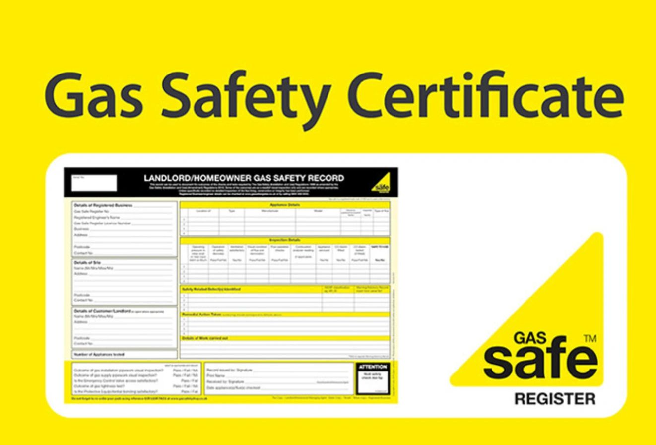 gas safety certificate cp12 for landlords